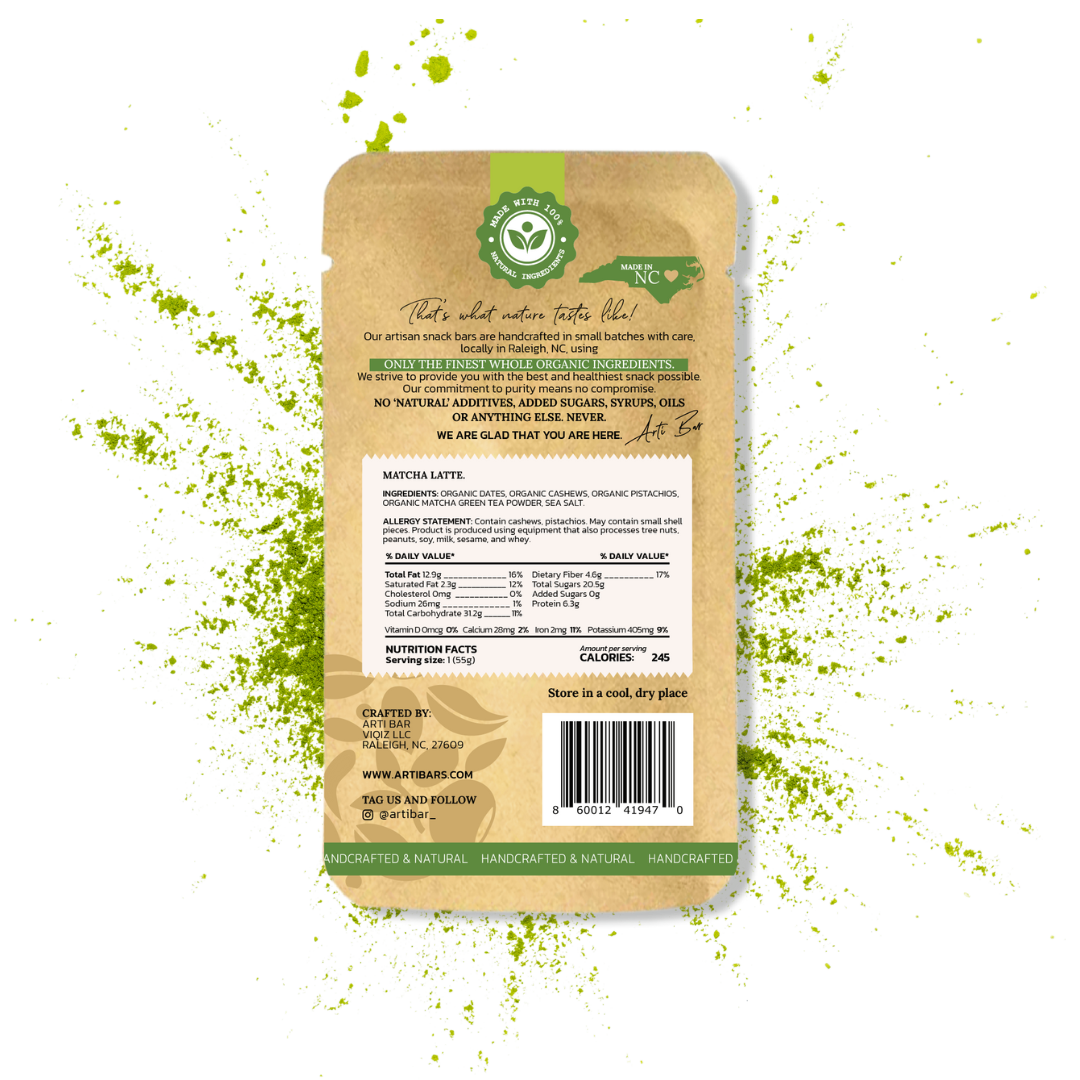 MATCHA LATTE (PACK OF 12)