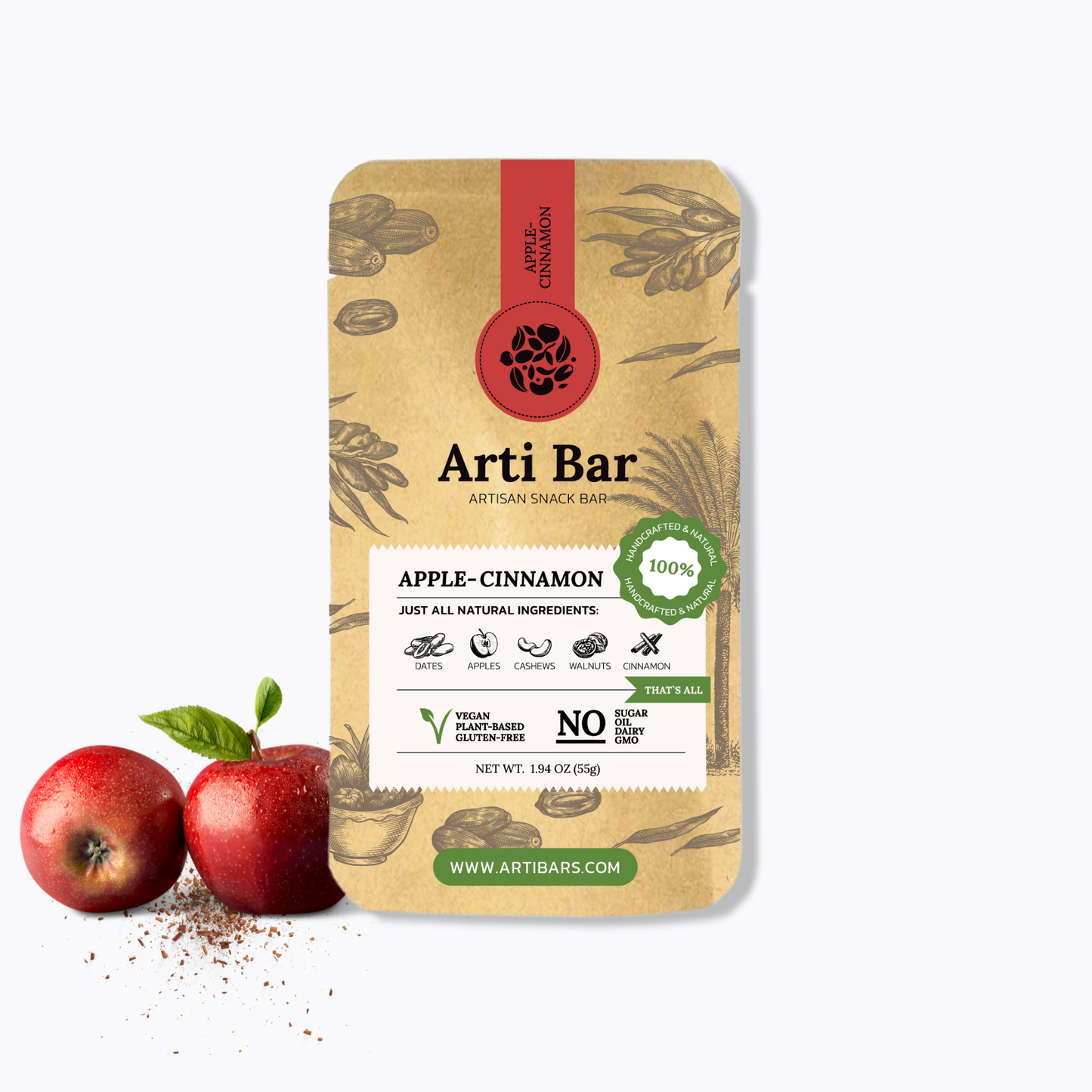 APPLE-CINNAMON (PACK OF 12)