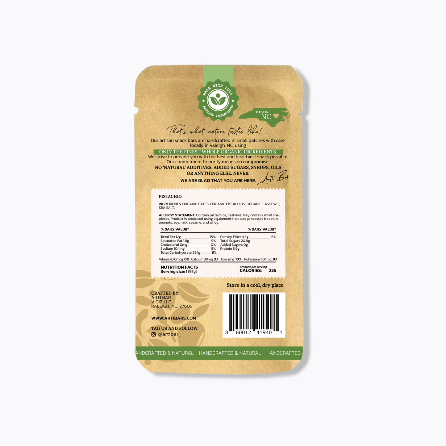 PISTACHIO (PACK OF 12)