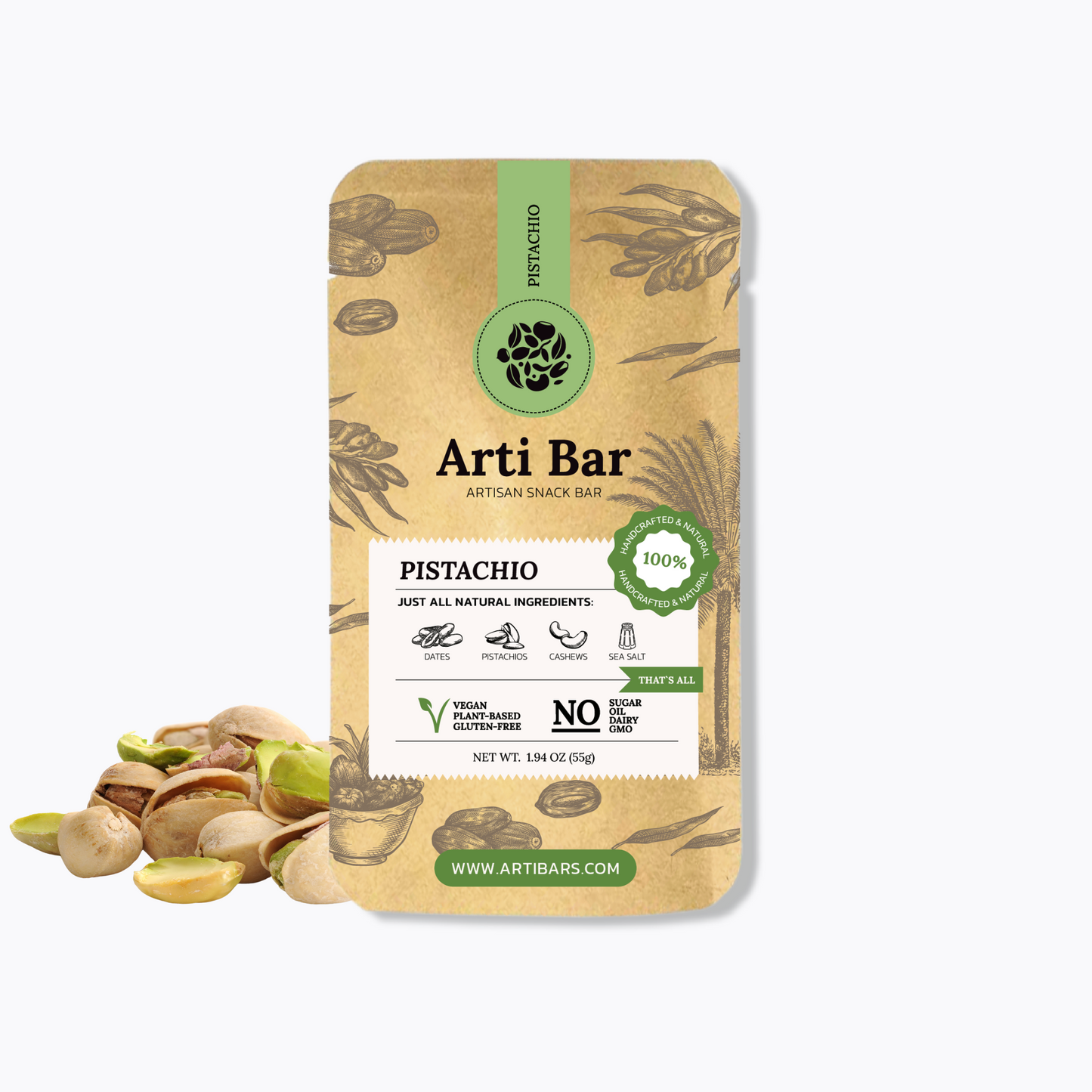 PISTACHIO (PACK OF 12)